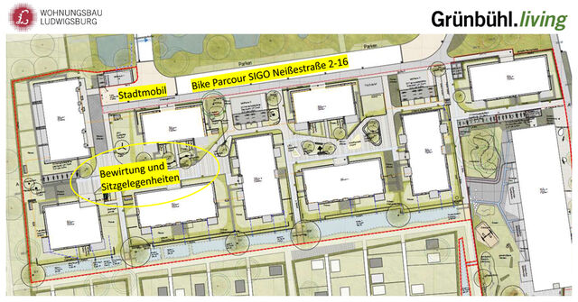 stadtmobil Infostand - Grünbühl.living, Bewohner:innen-Veranstaltung in Ludwigsburg