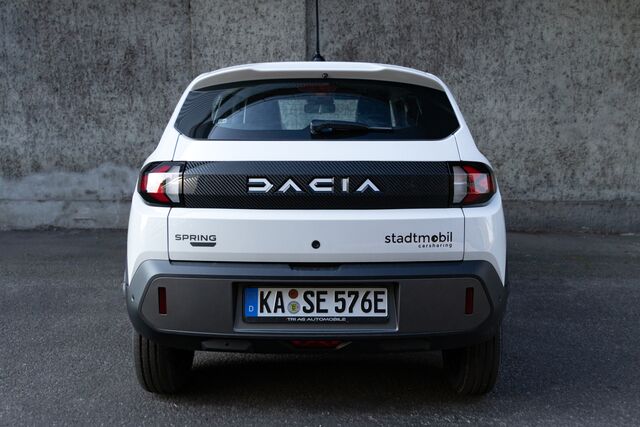 Dacia Spring Kofferraum Außen