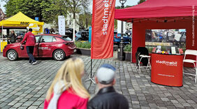 stadtmobil Infostand auf dem Esslinger Frühling 2025