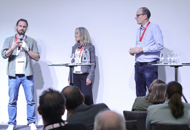 8. Regionalkonferenz Mobilitätswende Redebeitrag Geschäftsleitung stadtmobil Anja Orth. Bildrechte: ©jodo-foto / TRK GmbH